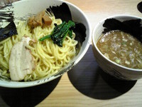 「つけ麺（大盛り）」@麺屋 みちしるべ 二子玉川本店の写真