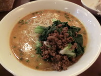 「担々麺（？円）」@銀座小はれ日よりの写真