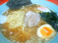 「流山ラーメン（￥５５０）」@ラーメンショップ 流山店の写真