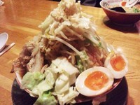 「やんちゃ流ラーメン（ヤサイニンニクアブラ）」@らーめん キラリの写真