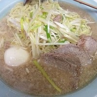 「定番大（玉子トッピング）」@ニューラーメンショップ ドモンの写真