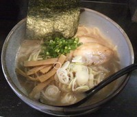 「らーめん（ランチ大盛無料）」@麺屋 不動の写真