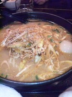 「ネギ味噌（大）＋味玉」@拉人の写真