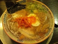 「昔ミニラーメン（こってり）580円」@大砲ラーメン 新横浜ラーメン博物館店の写真