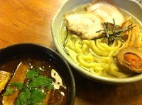 「七福カレーつけめん 871円」@餃子の丸満の写真