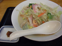 「長崎ちゃんぽん１辛(深夜割増638円)」@長崎ちゃんぽん リンガーハット 川口末広店の写真