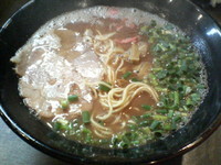 「博多魚豚（ギョトン）そば」@極濃麺家初代 一本氣の写真