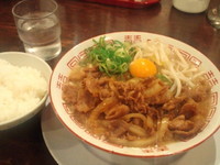 「肉バカラーメン(醤油)」@肉ばかラーメン なおじの写真