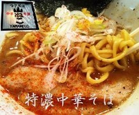 「特濃中華そば 700円」@つけそば中華そば 山ねこの写真