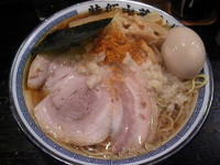 「コイダブそばspecial(大盛り)+やみつき肉ごはん」@特級中華そば 凪 西新宿店の写真