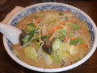 「味噌野菜ラーメン（７８０円）大盛（０円）」@北海道らーめん 魚らん坂 両国店の写真