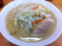 「鶏ぶた塩タンメン (800円)」@富白 御徒町本店の写真