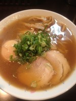 「中華そば＋味玉」@のりや食堂の写真