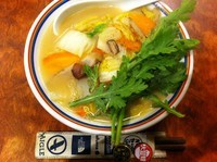 「タンメン～季節の有機野菜たっぷり～」@らーめん 晴の写真