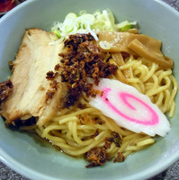 「あぶら～麺+半チャーハン 950円」@あぶら〜亭 桜上水本店の写真