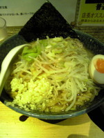 「秘伝塩そば¥850」@奥州麺処 秘伝 新御徒町店の写真