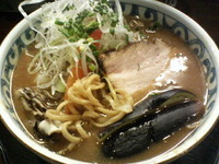 「バリバリジンジャー麺」@らー麺屋 バリバリジョニーの写真