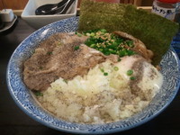 「特製鶏まぜそば(中)」@麺処ひがきの写真