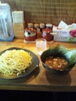 「つけめん中盛 720円＋のり100円」@つけ麺屋 ごんろく 両国店の写真