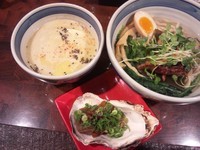 「【1月の創作】牡蠣の煮こごりつけ麺 ￥980」@麺や 庄のの写真