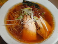 「フレーバー旨味ソバ・醤油　６９０円」@GO GO 宝来軒の写真