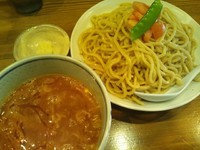 「海老トマトつけ麺（大盛り360g）　880円」@麺屋 蕃茄の写真