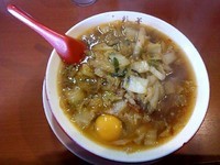 「サイカラーメン650円＋生玉子100円」@彩華ラーメン 芦屋店の写真