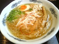 「しゃも塩らぁめん」@龍のひげの写真