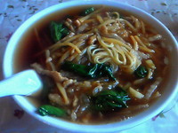 「豚肉白菜細切り汁そば（ルースータンメン）  ￥800」@中華 丸勝の写真