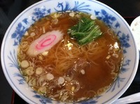 「支那そば　（750円）」@らーめん おがわの写真