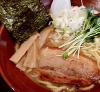 「煮干し極み二号（800円。塩ヴァージョン）」@らーめんなが田の写真