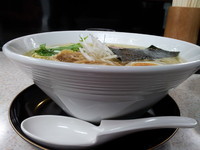 「地鶏だし淡麗塩soup６５０円＋大盛１００円」@Soupの写真