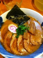 「八豚チャーシュー麺（平打麺）【850円】」@麺屋 湯や軒の写真