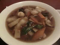 「五目あんかけスープ麺（700円）」@青蓮 Luz大森店の写真