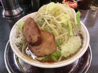 「ミニらーめん640円」@麺屋 婆娑羅の写真