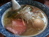 「味玉塩ラーメン 800円」@麺処 ほん田の写真
