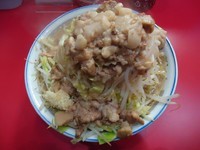 「小ラーメン(全マシで脂３つ)650円」@麺屋 桐龍の写真