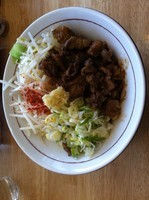 「牛すじまぜそば」@麺屋 誠 御器所店の写真