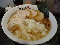 「『バラチャーシューメン+大盛+玉ねぎ増し』」@麺屋 ひとつなぎの写真