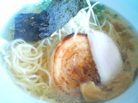 「煮干しそば塩（￥６５０）」@麺屋 むじゃきの写真