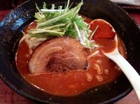 「山 辛さ3倍(700円)」@辛麺 真空 町田本店の写真