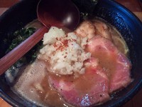 「濃厚鶏白湯麺＋チャーシュー増し」@らーめん処 ○はの写真