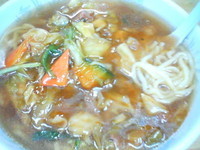 「スタミナラーメン（ホット）（￥６５０）」@スタミナラーメン 三四郎の写真