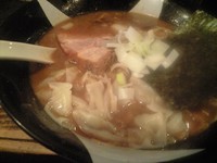 「煮干ラーメン(大盛)」@すごい煮干ラーメン凪 新宿ゴールデン街店 本館の写真