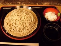 「恵みそば・並・冷や盛・鬼おろし　５００＋５０円」@京橋 恵み屋の写真