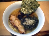 「とろろこんぶと酢の塩らぁ麺（ネギ抜き）、800円」@湘南麺屋 海鳴の写真