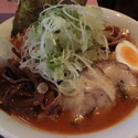 一番星ラーメン 辛みそ（800円）＋ライス（0円）