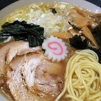 「煮干し塩そば　680円」@麺場 風天の写真