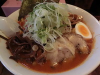 「一番星ラーメン 辛みそ(800円)+ライス(0円)」@麺屋 一番星の写真