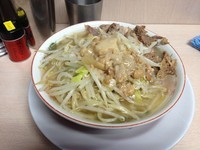 「ラーメン(アブラマシ)」@ラーメン二郎 高田馬場店の写真